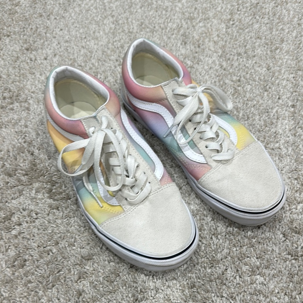 Vans Pastel Rainbow Sneakers